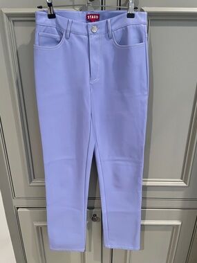 STAUD Chic Faux Leather Jeans Size 2